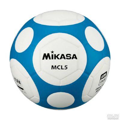 Лот: 12882313. Фото: 1. Футбольный мяч MIKASA MCL 5 WB... Мячи, ракетки, шайбы, клюшки