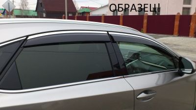 Лот: 16956514. Фото: 1. Ветровики (дефлекторы окон) Subaru... Детали тюнинга