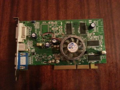 Лот: 3387779. Фото: 1. Видеокарта Saphire Radeon 9600Pro... Видеокарты