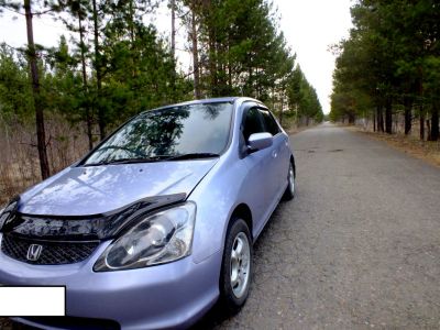 Лот: 7687918. Фото: 1. Honda Civic, 2002., V-1500, АКПП... Автомобили