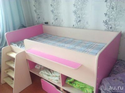 Лот: 8446798. Фото: 1. Детская кровать с матрасом. Детские кровати и кроватки