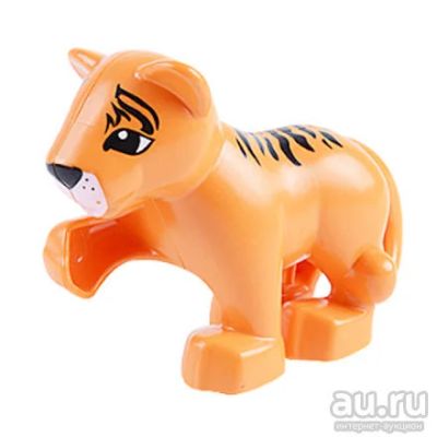 Лот: 12800837. Фото: 1. Тигрёнок - фигурка, совместимая... Конструкторы