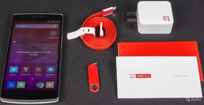 Лот: 6174220. Фото: 1. OnePlus One 64gb 4G. Android 5... Смартфоны