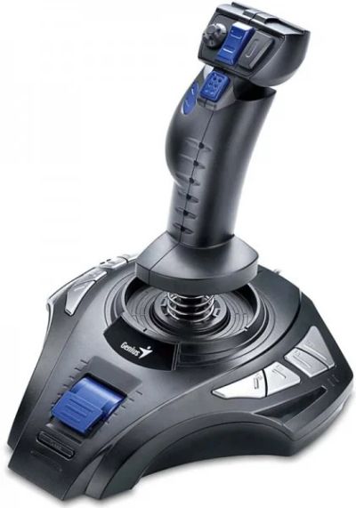 Лот: 4553165. Фото: 1. Джойстик Genius MetalStrike 3D... Рули, джойстики