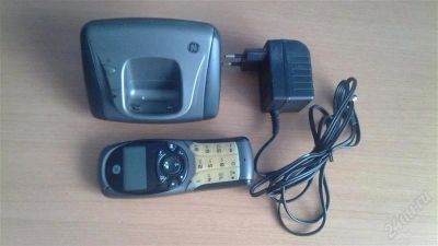 Лот: 2818709. Фото: 1. Телефон-трубка GE. DECT и радиотелефоны