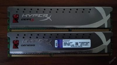 Лот: 5714395. Фото: 1. DDR3 Kingston HyperX Genesis KHX1600C9D3X2K2... Оперативная память