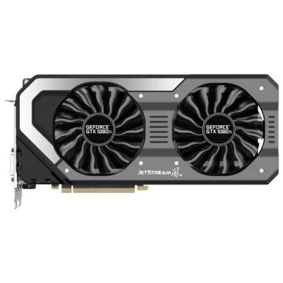 Лот: 12100318. Фото: 1. Видеокарта Palit GeForce GTX 1080... Видеокарты