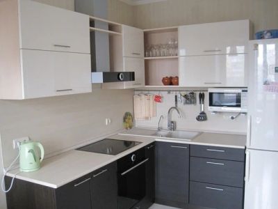 Лот: 7755483. Фото: 1. Кухня 2 м белая - стильная мини... Кухонные гарнитуры