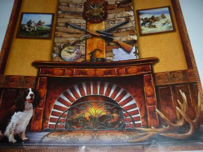 Лот: 3689740. Фото: 1. продам фото обои с рубля( камин... Обои, панели, ДВП, ДСП, МДФ