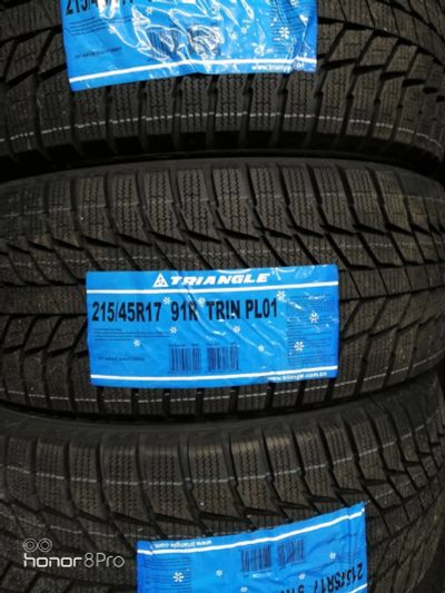 Лот: 16501997. Фото: 1. 215/45 R17 Triangle PL01! Новые... Шины
