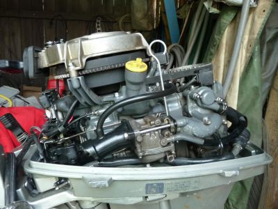 Лот: 4255366. Фото: 1. Лодочный мотор HONDA 15. Лодочные моторы