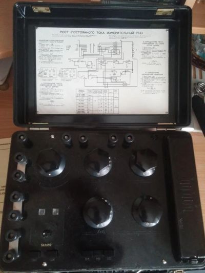 Лот: 5294538. Фото: 1. Мост постоянного тока Р333. Контрольно-измерительное оборудование