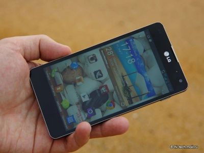 Лот: 7092532. Фото: 1. Смартфон LG Optimus G E975 ( белый... Смартфоны
