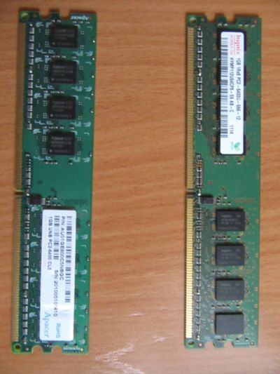 Лот: 20924208. Фото: 1. Оперативная память DDR-2 2х1Gb. Оперативная память