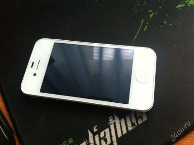 Лот: 2640677. Фото: 1. iphone 4 32gb РСТ торги с 10т... Смартфоны