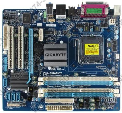 Лот: 1816817. Фото: 1. Материнская плата Gigabyte GA-G41M-Combo... Материнские платы