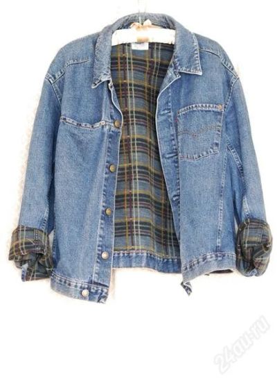 Лот: 758727. Фото: 1. Мужская джинсовая куртка LEVIS... Другое (мужская одежда)