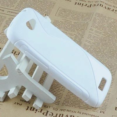 Лот: 3048221. Фото: 1. Чехол S-line для HTC ONE S (Белый... Чехлы, бамперы