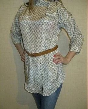 Лот: 3679427. Фото: 1. Блуза- Туника Gucci. Блузы, рубашки, водолазки