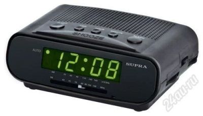 Лот: 780371. Фото: 1. Радио часы Supra SA-14FM. Тюнеры, радиоприёмники