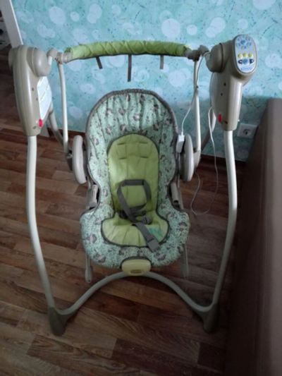 Лот: 8838862. Фото: 1. Качеля Graco. Ходунки, прыгунки, качели