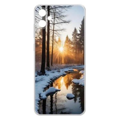 Лот: 25134862. Фото: 1. Чехол Krutoff Clear Case "Весна... Чехлы, бамперы