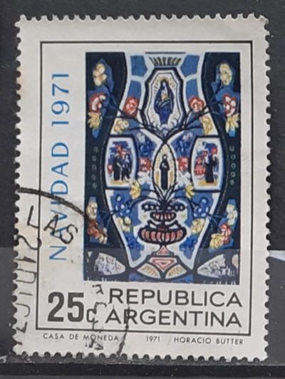 Лот: 25028385. Фото: 1. Марка.Аргентина. 1971 г. Марки