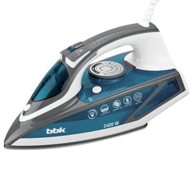 Лот: 24436696. Фото: 1. Утюг BBK ISE-2402 Blue. Утюги, парогенераторы, отпариватели