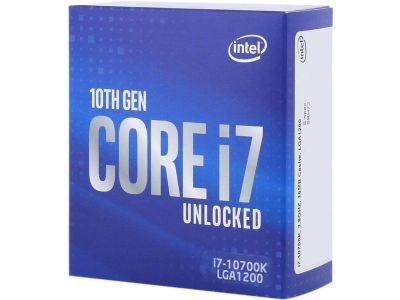 Лот: 16829942. Фото: 1. Процессор Intel LGA1200 Core i7-10700K... Процессоры