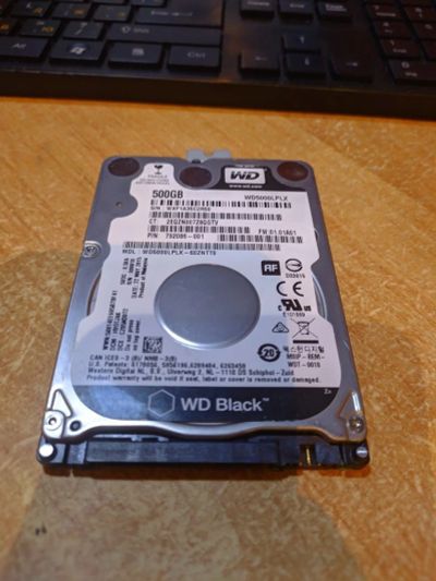 Лот: 15483859. Фото: 1. WD Black WD5000LPLX 500 ГБ (Читать... Жёсткие диски (HDD)