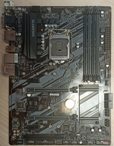 Лот: 17684803. Фото: 1. материнская плата gigabyte h370... Материнские платы