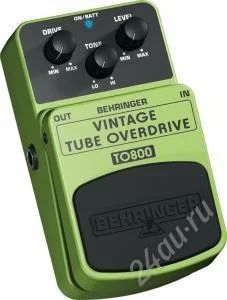Лот: 889311. Фото: 1. Педаль овердрайв Behringer VINTAGE... Гитарные эффекты и комбоусилители