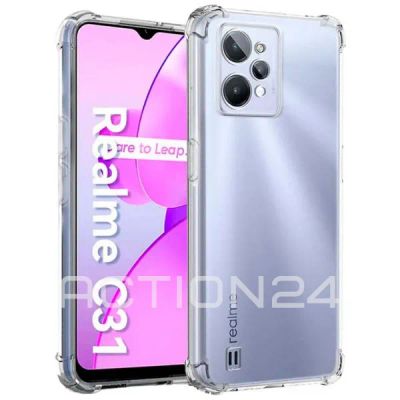 Лот: 20826063. Фото: 1. Чехол на Realme C31 силиконовый... Чехлы, бамперы