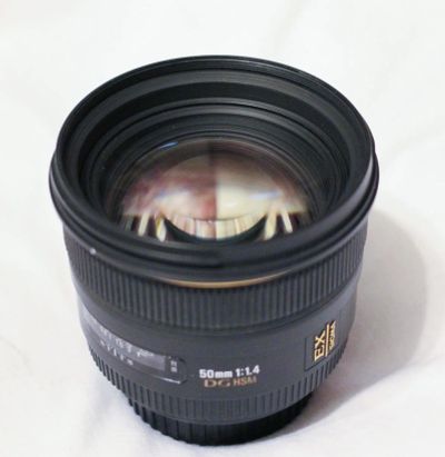 Лот: 11385722. Фото: 1. Объектив Sigma 50 1:1.4 DG HSM... Объективы