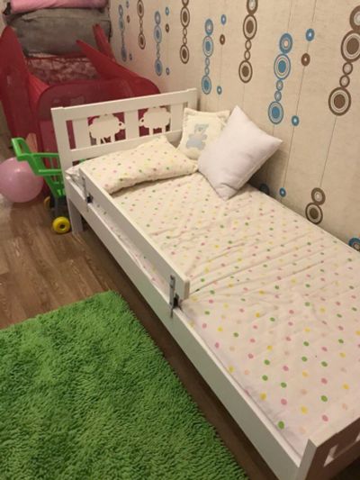 Лот: 10352228. Фото: 1. Каркас кровати ИКЕА с овечками. Детские кровати и кроватки