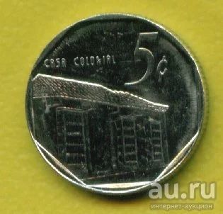 Лот: 9574414. Фото: 1. Куба 5 сентаво 1994 (1994 г... Америка