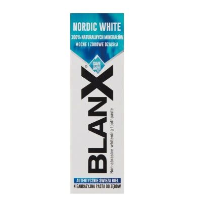 Лот: 23723316. Фото: 1. BlanX Nordic White Зубная паста... Лекарства