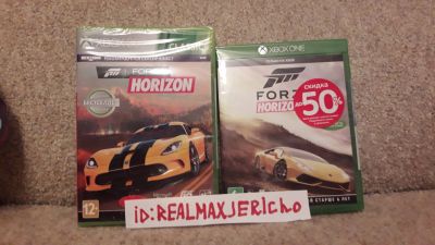 Лот: 13910486. Фото: 1. Forza horizon 1,2 новые xbox one. Игры для консолей