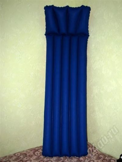 Лот: 400354. Фото: 1. Матрас матерчатый надувной для... Другое (туризм)