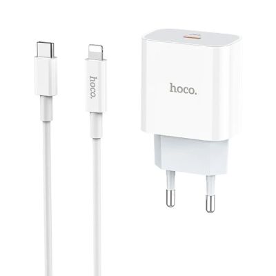 Лот: 20943892. Фото: 1. Зарядное сетевое (USB-C, 18W). Зарядные устройства, блоки питания, адаптеры сетевые для смартфонов