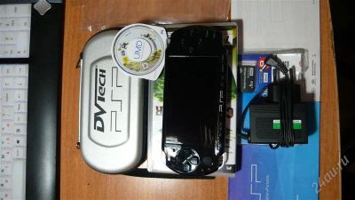 Лот: 1080419. Фото: 1. Psp3008,8gb,4exol,urpa,usb(Продажа... Игровые приставки, консоли