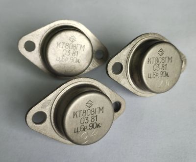 Лот: 23232274. Фото: 1. Транзистор КТ 808ГМ. Транзисторы