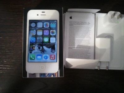 Лот: 5248992. Фото: 1. iPhone 4 8GB. Смартфоны
