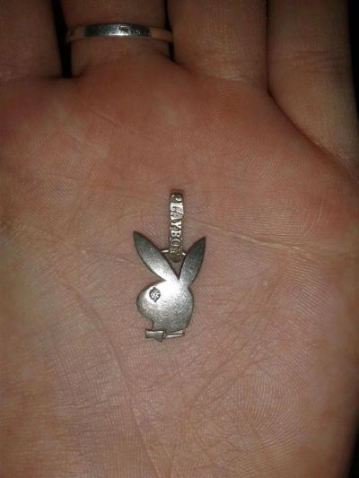 Лот: 3411528. Фото: 1. Серебрянный кулон PlayBoy. Кулоны, подвески