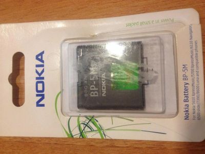 Лот: 3330808. Фото: 1. АКБ Nokia BP-5M. Аккумуляторы