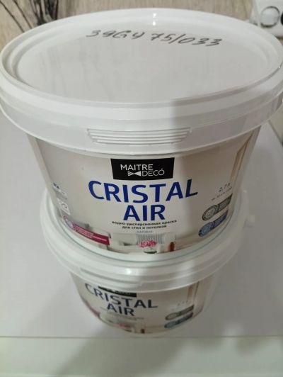 Лот: 25551551. Фото: 1. Краска Cristal AIR. Краски, лаки, растворитель