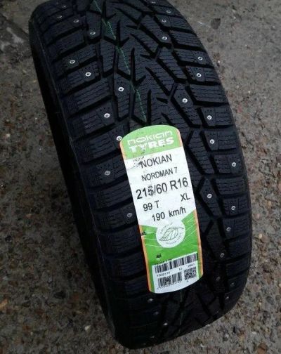 Лот: 19456171. Фото: 1. шины 215/60 R16 Nokian Nordman... Шины