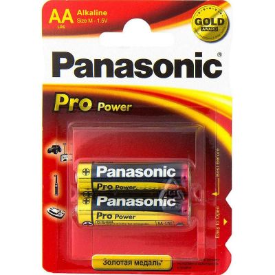 Лот: 7289838. Фото: 1. Батарейка LR6 Panasonic Pro Power... Батарейки, аккумуляторы, элементы питания