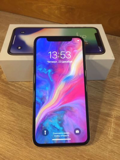 Лот: 18413112. Фото: 1. Apple iPhone X 256Gb (1686). Смартфоны