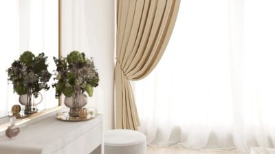 Лот: 23776265. Фото: 1. Штора Blackout Glossy 2.0, цвет... Шторы, тюль